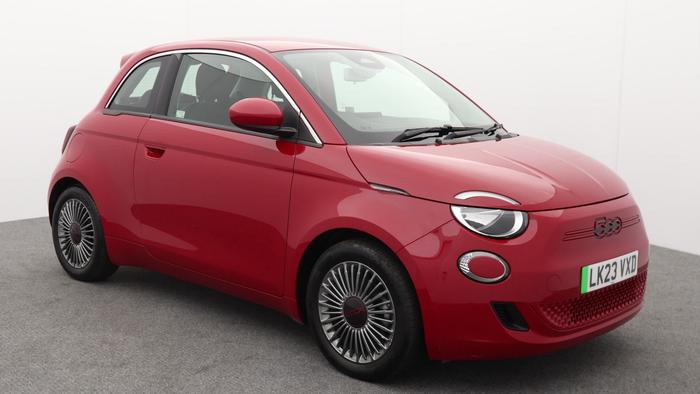 Used 2023 Fiat 500e 42kWh RED Hatchback 3dr Electric Auto (118 ps) at Hawkins Motor Group