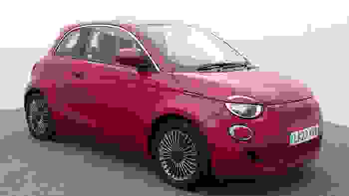 Used 2023 Fiat 500e 42kWh RED Hatchback 3dr Electric Auto (118 ps) Red at Hawkins Motor Group