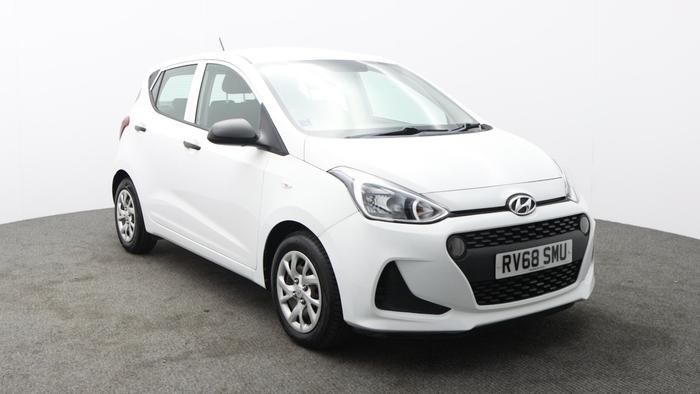 Used 2018 Hyundai i10 1.0 S Hatchback 5dr Petrol Manual Euro 6 (67 ps) White at Hawkins Motor Group
