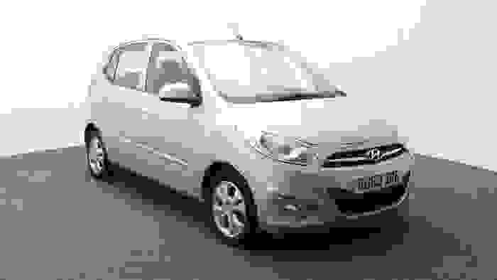 Used 2013 Hyundai i10 1.2 Active Hatchback 5dr Petrol Manual Euro 5 (85 bhp) Silver at Hawkins Motor Group