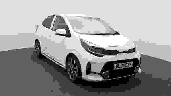 Used 2024 Kia Picanto 1.0 DPi GT-Line Hatchback 5dr Petrol Manual Euro 6 (s/s) (66 bhp) White at Hawkins Motor Group