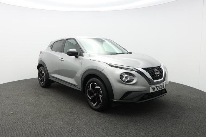Used 2022 Nissan Juke 1.0 DIG-T N-Connecta SUV 5dr Petrol DCT Auto Euro 6 (s/s) (114 ps) Blade Silver at Hawkins Motor Group