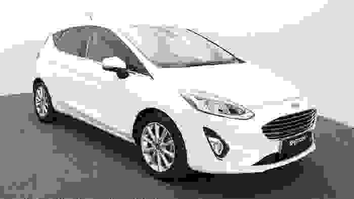 Used 2021 Ford Fiesta 1.0T EcoBoost MHEV Titanium Hatchback 5dr Petrol Manual Euro 6 (s/s) (125 ps) White at Hawkins Motor Group