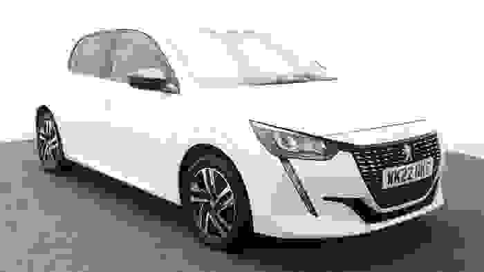 Used 2022 Peugeot 208 1.2 PureTech Allure Premium Hatchback 5dr Petrol Manual Euro 6 (s/s) (100 ps) White at Hawkins Motor Group
