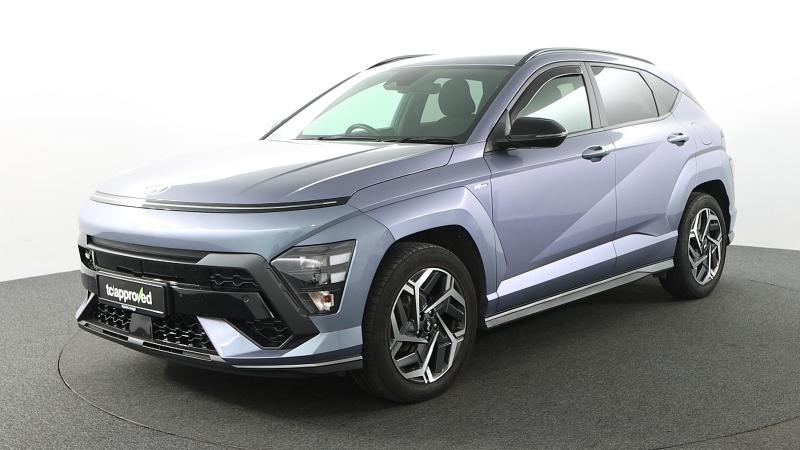 Blue 2023 Hyundai Kona Hatchback Front-wheel drive Automatic