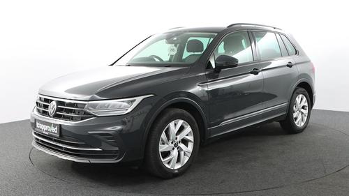 Used 2023 Volkswagen Tiguan 1.5 TSI Life SUV 5dr Petrol DSG Euro 6 (s/s) (150 ps) Grey