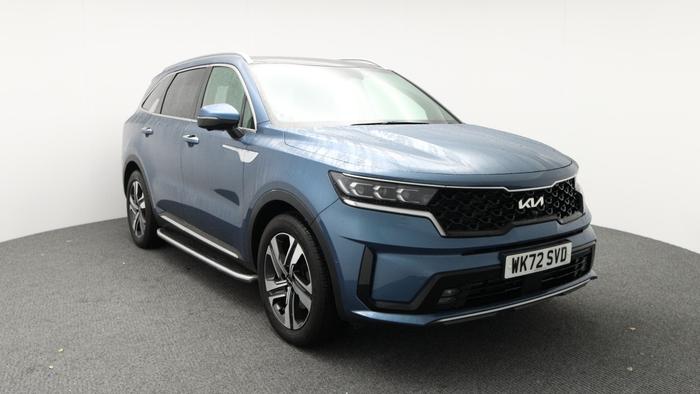 Used 2022 Kia Sorento 1.6 h T-GDi 4 SUV 5dr Petrol Hybrid Auto AWD Euro 6 (s/s) (226 bhp) at Hawkins Motor Group