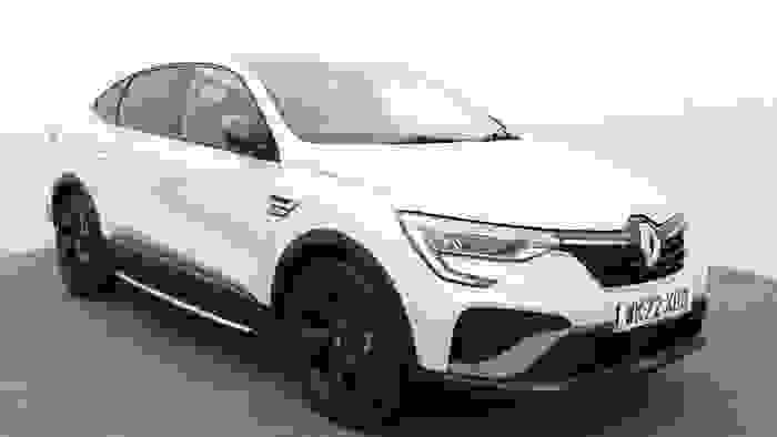 Used 2023 Renault Arkana 1.6 E-TECH r.s. line SUV 5dr Petrol Hybrid Auto 2WD Euro 6 (s/s) (145 bhp) White at Hawkins Motor Group