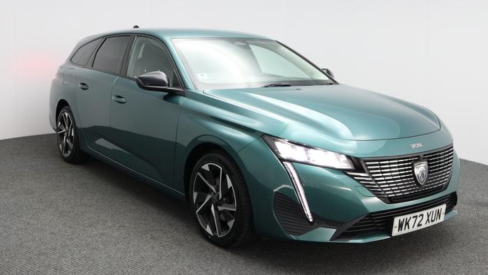 Used 2022 Peugeot 308 SW 1.2 PureTech Allure Premium 130 EAT8 Avatar Blue at Hawkins Motor Group