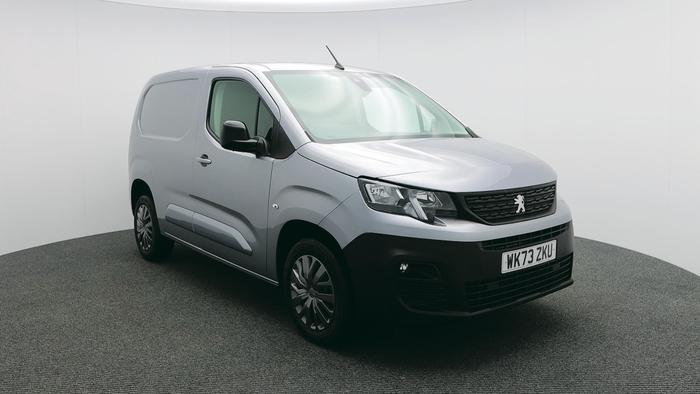 Used 2023 Peugeot Partner Van 1.5 BHDi 100 BHP Standard Asphalt Premium + * * Colour Coding, SAT NAV & Reverse Camera * * at Hawkins Motor Group