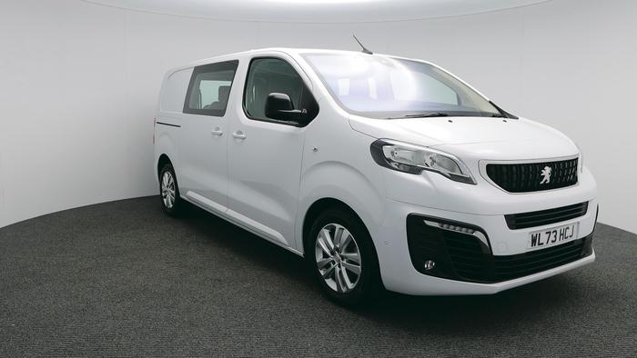 Used 2024 Peugeot Expert Fistral Crew Van 2.0 BHDi 145 BHP EAT8 Auto Standard Asphalt Fistral Edition * * Alloy Wheels, Keyless Entry & Leather Seats * * at Hawkins Motor Group