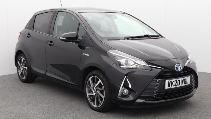 Used 2020 Toyota Yaris 1.5 VVT-h 100 BHP Y20 Bi-tone Hatchback 5dr Petrol Hybrid E-CVT at Hawkins Motor Group