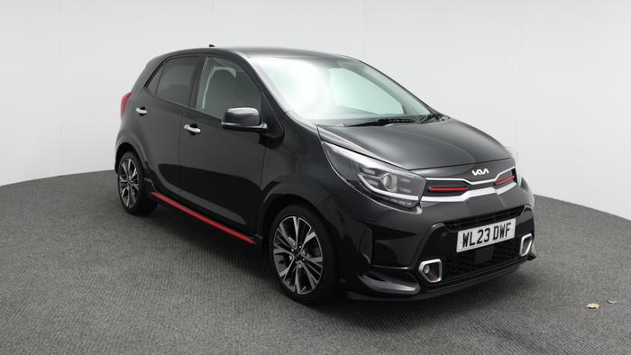 Used 2023 Kia Picanto 1.0 T-GDi GT-Line S 99 Midnight Black at Hawkins Motor Group