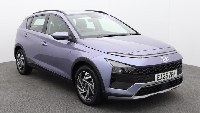 Used 2025 Hyundai BAYON 1.0 T-GDi Advance SUV 5dr Petrol DCT Euro 6 (s/s) (100 ps) Blue at Hawkins Motor Group