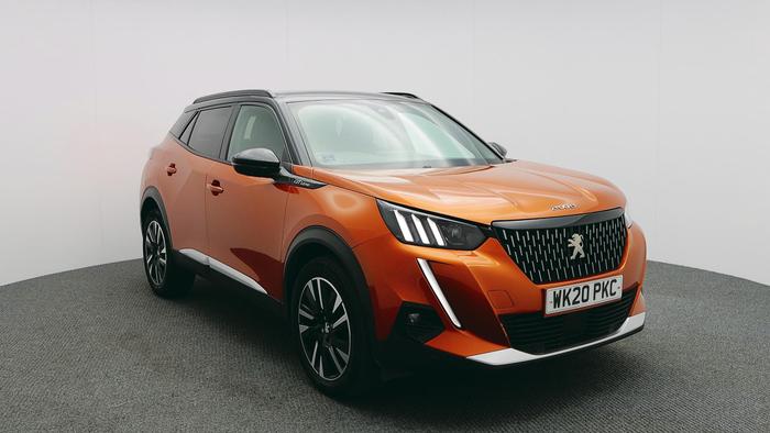 Used 2020 Peugeot 2008 1.2 PureTech GT Line 130 Orange Fusion at Hawkins Motor Group
