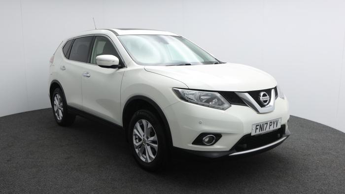 Used 2017 Nissan X-Trail Acenta 1.6 dCi Diesel Manual SUV (130 BHP) White at Hawkins Motor Group