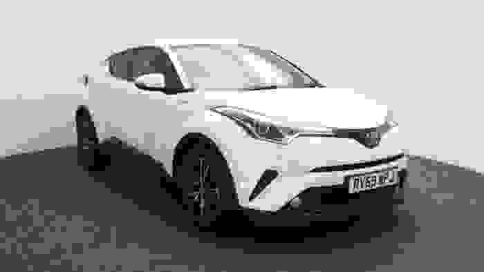 Used 2019 Toyota C-HR Excel 1.8 VVT-h Petrol Hybrid CVT Automatic SUV (122 BHP) White at Hawkins Motor Group