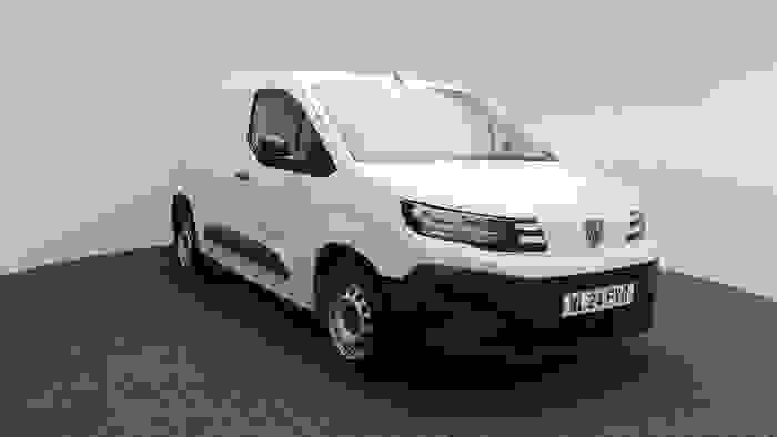 Used 2024 Peugeot Partner Van 1.5 BHDi 100 BHP Standard Professional Ice White at Hawkins Motor Group