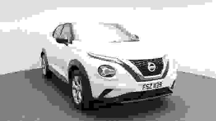 Used 2021 Nissan Juke 1.0 DIG-T N-Connecta SUV 5dr Petrol Manual Euro 6 (s/s) (114 ps) White at Hawkins Motor Group