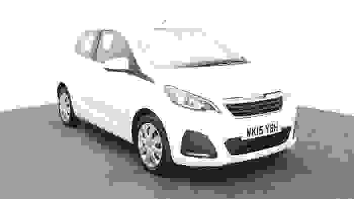 Used 2015 Peugeot 108 1.0 VTi Active Hatchback 5dr Petrol 2 Tronic Euro 5 Euro 5 (68 ps) White at Hawkins Motor Group