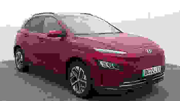 Used 2022 Hyundai KONA 64kWh Premium SUV 5dr Electric Auto (10.5kW Charger) (204 ps) Red at Hawkins Motor Group