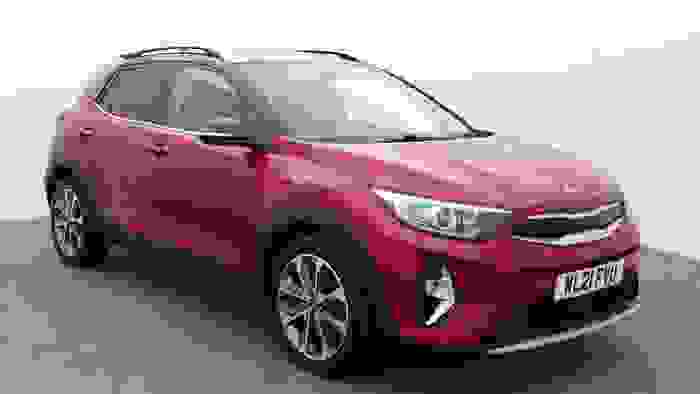 Used 2021 Kia Stonic 1.0 T-GDi ISG 48V CONNECT Blaze Red with Black Roof at Hawkins Motor Group