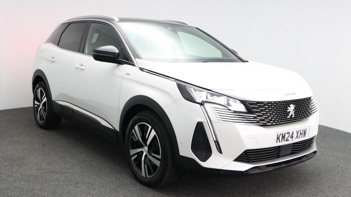 Used 2024 Peugeot 3008 1.2 HYBRID GT 136 e-DSC6 Pearl White at Hawkins Motor Group