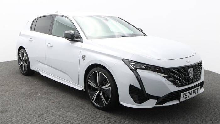 Used 2024 Peugeot 308 1.2 PureTech GT Hatchback 5dr Petrol EAT Euro 6 (s/s) (130 ps) White at Hawkins Motor Group