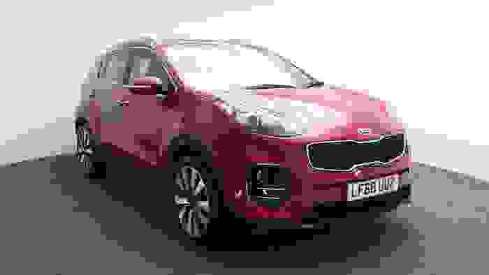 Used 2018 Kia Sportage 3 1.7 CRDi Diesel Manual SUV (114 bhp) Red at Hawkins Motor Group