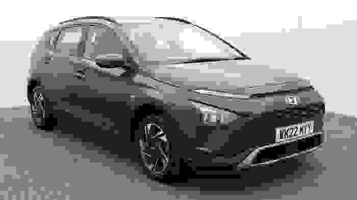 Used 2022 Hyundai BAYON 1.0 T-GDi MHEV SE Connect SUV 5dr Petrol Hybrid Manual Euro 6 (s/s) (100 ps) Grey at Hawkins Motor Group