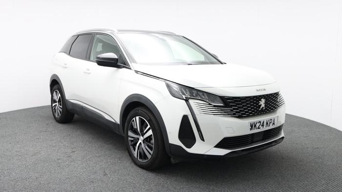 Used 2024 Peugeot 3008 1.2 PureTech MHEV Allure Premium + SUV  MHybrid e-DSC 136 Pearl White at Hawkins Motor Group