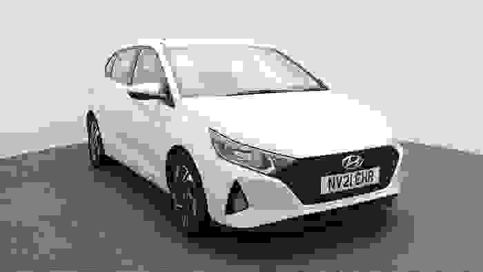 Used 2021 Hyundai i20 1.0 T-GDi MHEV SE Connect Hatchback 5dr Petrol Hybrid DCT Euro 6 (s/s) (100 ps) White at Hawkins Motor Group