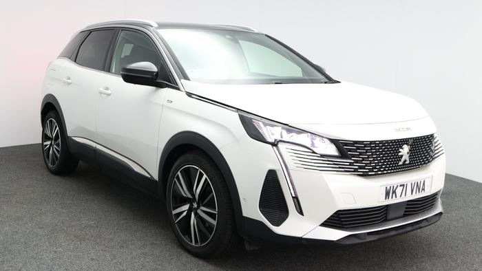 Used 2022 Peugeot 3008 1.5 BlueHDi GT Premium 130 EAT8 Pearl White at Hawkins Motor Group