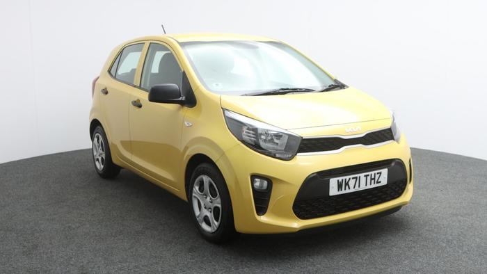 Used 2021 Kia Picanto 1 1.0 DPi Petrol Manual 5dr Hatchback (66 BHP) Yellow at Hawkins Motor Group