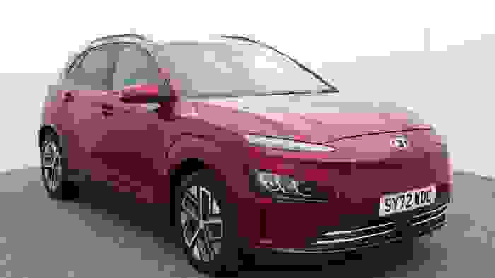 Used 2022 Hyundai KONA 64kWh Premium SUV 5dr Electric Auto (10.5kW Charger) (204 ps) Red at Hawkins Motor Group
