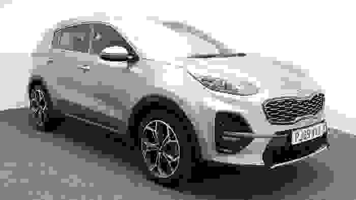 Used 2019 Kia Sportage 1.6 T-GDi GT-LINE Lunar Silver at Hawkins Motor Group