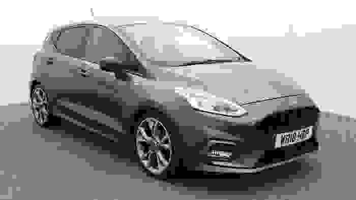 Used 2018 Ford Fiesta ST-Line 1.0T EcoBoost Petrol Manual 5dr Hatchback (140 BHP) Grey at Hawkins Motor Group
