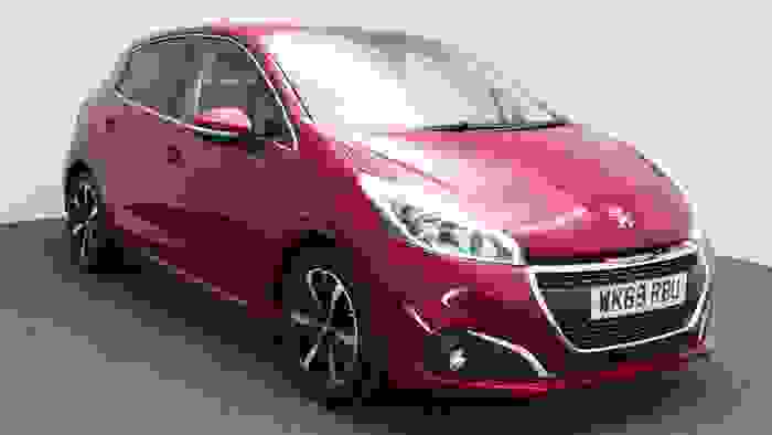 Used 2019 Peugeot 208 1.2 PureTech Tech Edition 82 Rioja Red at Hawkins Motor Group