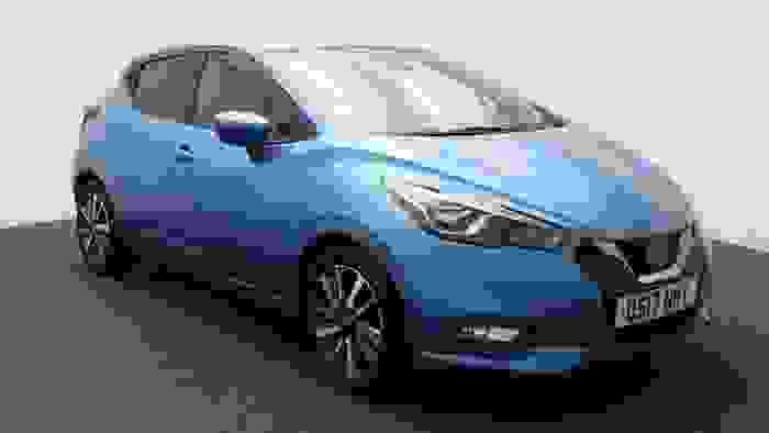 Used 2017 Nissan Micra 0.9 IG-T N-Connecta Hatchback (90 ps) Power Blue at Hawkins Motor Group