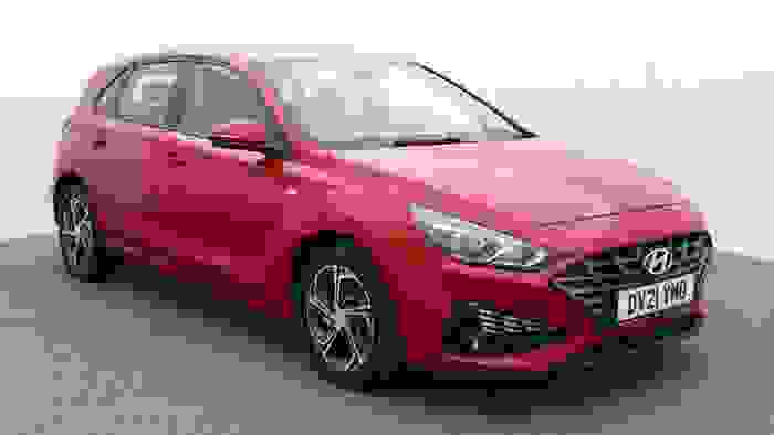 Used 2021 Hyundai i30 1.0 T-GDi MHEV SE Connect Hatchback 5dr Petrol Hybrid Manual Euro 6 (s/s) (120 ps) Red at Hawkins Motor Group