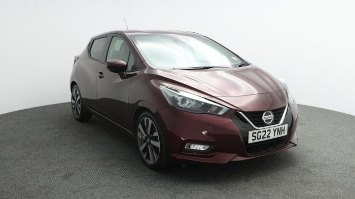 Used 2022 Nissan Micra Tekna 1.0 IG-T 5dr Petrol XTRON Automatic Hatchback at Hawkins Motor Group