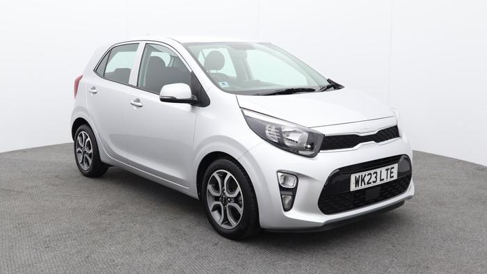Used 2023 Kia Picanto 1.0 DPi 3 Hatchback 5dr Petrol Manual Euro 6 (s/s) (66 bhp) Silver at Hawkins Motor Group