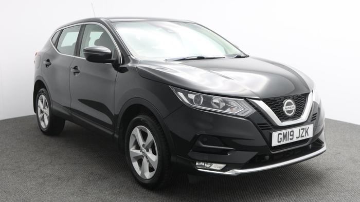Used 2019 Nissan Qashqai Acenta 1.5 dCi Diesel Manual SUV (115 BHP) Black at Hawkins Motor Group