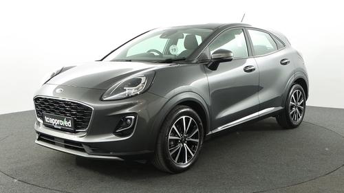 Used 2023 Ford Puma 1.0T EcoBoost MHEV Titanium SUV 5dr Petrol Hybrid DCT Euro 6 (s/s) (125 ps) Grey