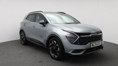 Used 2025 Kia Sportage 1.6 T-GDi 48V GT-LINE S Lunar Silver at Kia Motors UK
