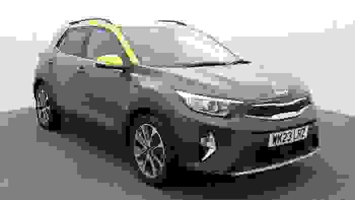 Used 2023 Kia Stonic 1.0 T-GDi ISG QUANTUM Storm Grey With Yellow Roof at Hawkins Motor Group