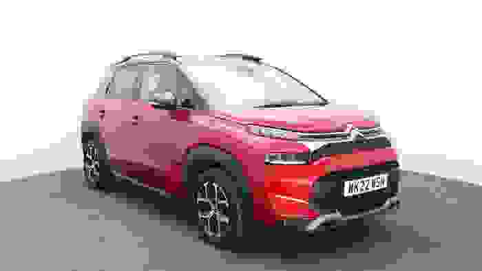 Used 2022 Citroen C3 Aircross 1.2 PureTech Shine SUV 5dr Petrol Manual Euro 6 (s/s) (110 ps) Red at Hawkins Motor Group