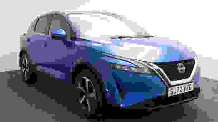 Used 2022 Nissan Qashqai N-Connecta 1.3 DIG-T MHEV SUV (140 BHP) Blue at Hawkins Motor Group