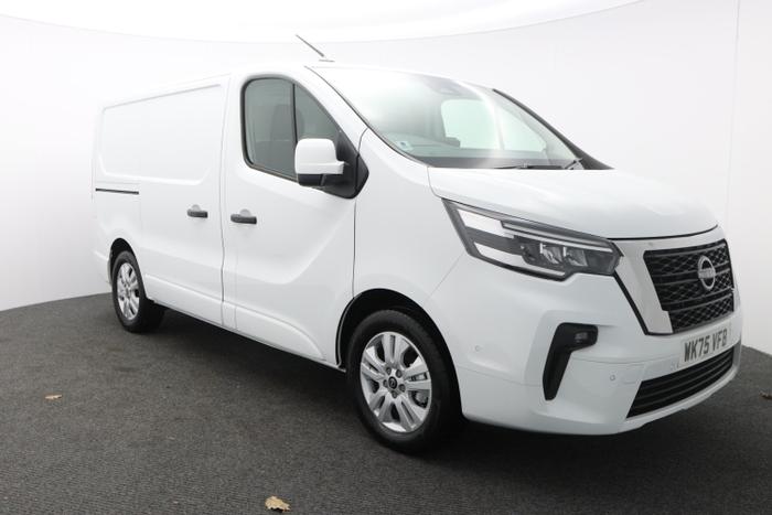 Used 2025 Nissan Primastar 2.0 dCi 30 Tekna Panel Van 5dr Diesel Manual L1 H1 Euro 6 (s/s) (130 ps) White at Hawkins Motor Group