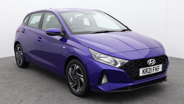 Used 2021 Hyundai i20 1.0 T-GDi MHEV SE Connect Hatchback 5dr Petrol Hybrid Manual Euro 6 (s/s) (100 ps) Blue at Hawkins Motor Group